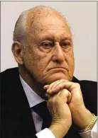  ??  ?? Havelange: “Napoleonic” behaviour