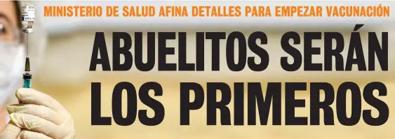  ?? AFP ?? Ya todo está listo para aplicar la vacuna de Pfizer en el país.