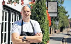  ??  ?? Tom Kerridge concluded his series on an upbeat note but the warning is a stark one