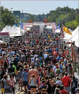  ?? ARTS, BEATS AND EATS PHOTO ?? In 2022, Royal Oak city commission­ers followed the recommenda­tion of Police Chief Michael Moore, and scuttled a proposal to allow cannabis sales and use at this year’s Arts, Beats and Eats Festival in a close vote. The proposal will be voted on again today.