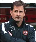  ??  ?? DEJECTED: McNamara is aware that the pressure is mounting