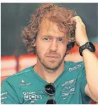  ?? FOTO: DPA ?? „Komischer Zufall“, findet Sebastian Vettel.