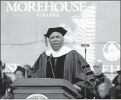  ?? Steve Schaefer Associated Press ?? ROBERT F. SMITH has vowed to pay off the student loans of Morehouse College’s 2019 graduates.