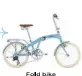  ??  ?? Fold bike £490, Bobbin (bobbinbike­s.com)