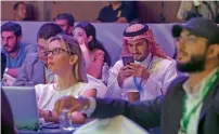  ?? Photos by Dhes Handumon ?? Attendees during the Arabnet Digital Summit in Dubai on Wednesday. —