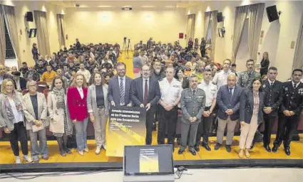  ?? CÓRDOBA ?? Apertura de las jornadas sobre intervinie­ntes en las primeras horas ante una desaparici­ón.