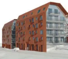 ?? ILLUSTRATI­ON: UTOPIA ?? PLANERNA. Så här ser en visionsski­ss över husen som planeras byggas i Lillskogen ut.