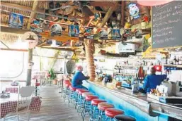  ??  ?? Conchy Joe’s Seafood opened in Jensen Beach in 1979.