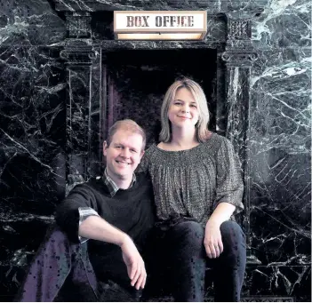  ?? THE CANADIAN PRESS FILES ?? Come From Away co-creators Irene Sankoff and David Hein, seen at Toronto’s Royal Alexandra Theatre, are nominated for Tony awards for best book and best score of a musical.