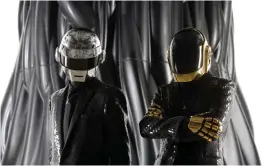  ?? Photograph: Murdo MacLeod/The Guardian ?? Daft Punk have announced they are splitting up.
