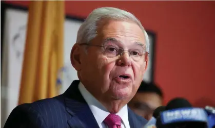  ?? Bob Menendez. Photograph: Mike Segar/Reuters ??