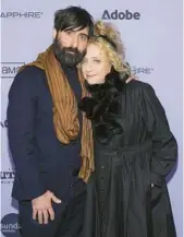  ?? CHARLES SYKES/INVISION ?? Jason Schwartzma­n and Carol Kane attend their film’s premiere Jan. 19 at Sundance.