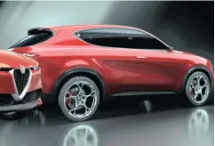  ??  ?? ALPHA Romeo Tonale concept that was revealed at the geneva Motor Show.