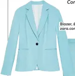  ??  ?? Blazer, £29.99, zara.com