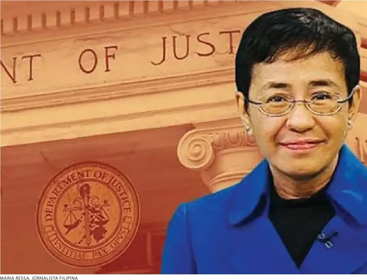  ?? ?? MARIA RESSA, JORNALISTA FILIPINA