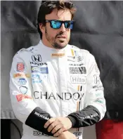  ?? ICTURE: AP/DARRON CUMMINGS ?? Fernando Alonso is to try his hand at a different form of motor racing.