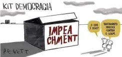  ??  ?? Charge de Benett publicada na edição da Folha de 19.jan.2021