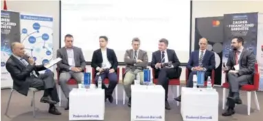  ??  ?? Panelisti Marko Emer, Dejan Donev, Luka Tomašković, Mladen Mrvelj, Draženko Koplar i Damir Hozdić