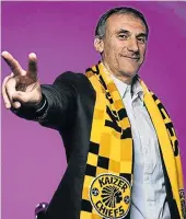  ??  ?? AMAKHOSI’S MAN: Giovanni Solinas