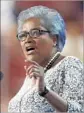  ?? Paul Sancya Associated Press ?? DONNA BRAZILE, the party’s interim chief, announced the moves.