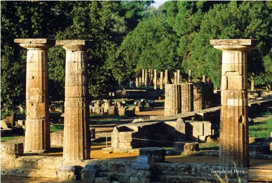  ??  ?? Temple of Hera