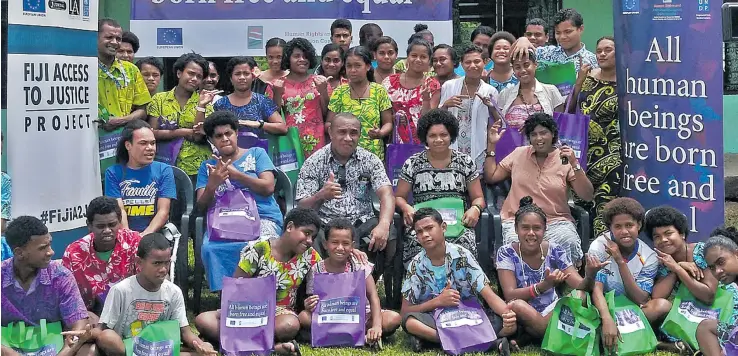  ?? Photo: UNDP ?? Participan­ts at the Human Rights Day 2017 celebratio­ns in Savusavu.