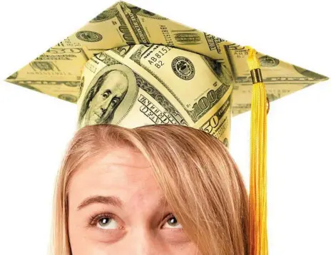  ??  ?? HIGH PRICE OF EDUCATION: The US’s intentiona­lly absurd new game show shines a spotlight on sky-rocketing student debt.