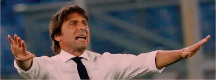  ??  ?? Tecnico internazio­nale Antonio Conte, 51 anni, è al primo anno sulla panchina dell’Inter, ha vinto tre scudetti con la Juve e una Premier con il Chelsea