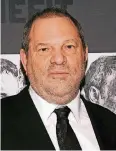  ??  ?? Hollywood-Mogul Harvey Weinstein (65) steht in der Kritik.