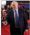  ?? (AP/Charlie Riedel) ?? The NFL, Dallas, Arlington, Texas, media
and many other sports look the way they do because of Dallas Cowboys owner Jerry Jones. Recognizin­g his legacy will include the influence he has had not only on a profession­al football team, but on our world.