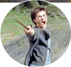  ??  ?? Radcliffe spent a decade playing boy wizard Harry Potter across eight movies.