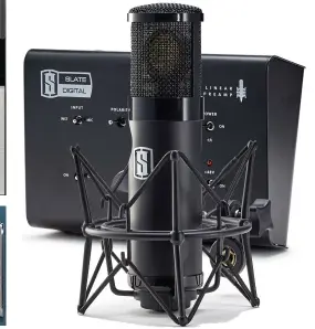  ??  ?? CHOICE There are currently eight microphone­s to choose from and more to come. CLASSICS There’s also a choice of two classic mic pres BUILD With its excellent build quality and simple design it looks great.
FLEXIBLE The mic pre can also function as a...