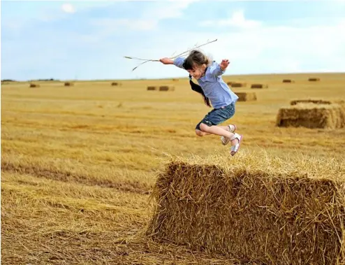  ?? PHOTO: ISTOCK ?? FARM FUN: There are endless ways to entertain yourself when you’re living on a property.