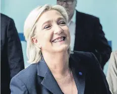  ?? FOTO: DPA ?? Front-National-Chefin Marine Le Pen
