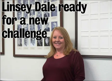  ??  ?? After about eight years as executive director of the Imperial County Farm Bureau, Linsey Dale will soon become the county’s Public Informatio­n Officer, working alongside newly appointed Chief Executive Officer Tony Rouhotas Jr. EDWIN DELGADO PHOTO