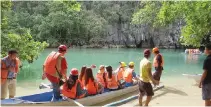  ?? BW FILE PHOTO ?? PUERTO PRINCESA CITY is home to a UNESCO World Heritage Site, the Subterrane­an River National Park, also known as the Undergroun­d River.