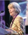  ??  ?? Judith Jones received the lifetime achievemen­t award in 2006 at the James Beard Foundation Awards ceremony in New York.