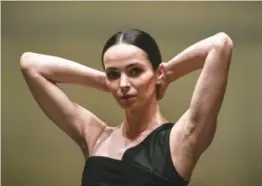  ??  ?? Young ballerinas are being distracted by viral videos of hyper- eleastic dancers performing incredible tricks, says ballet legend Diana Vishneva