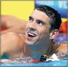  ?? MARK HUMPHREY/THE ASSOCIATED PRESS ?? Michael Phelps won a record eight gold medals in 2008, but won’t attempt that in 2012.