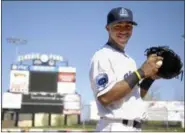  ?? NEWS-HERALD FILE ?? Francisco Lindor is shown before his 2012 season with the Lake County Captains.