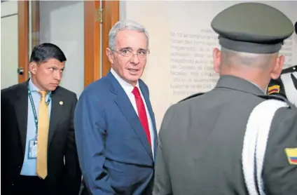  ?? Foto | Archivo | LA PATRIA ?? Decisión del caso contra Álvaro Uribe entra en la recta final en la Fiscalía.