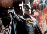  ??  ?? Below: Michael Keaton in 1992's Batman Returns.