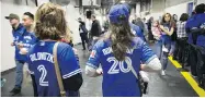  ?? STAN BEHAL / POSTMEDIA FILES ?? A study of tweets about the Toronto Blue Jays found that those who believe themselves to be the purest form of fan can have the most divisive effect on fan culture.