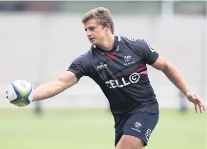  ?? Picture: Gallo Images ?? MASSIVE BOOST. Pat Lambie is expected to make his long-awaited return from the bench in the Sharks’ Super Rugby match against the Force in Durban today.