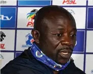  ?? ?? Supersport coach Kaitano Tembo