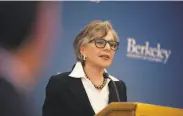  ?? Lea Suzuki / The Chronicle ?? Former California Sen. Barbara Boxer was pushed and robbed Monday in downtown Oakland.