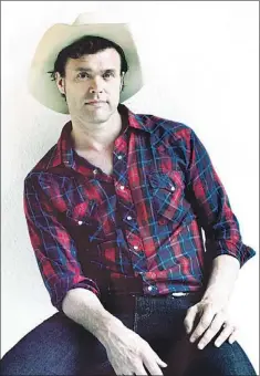  ?? — Photo by The Canadian Press ?? Musician Corb Lund poses for photo in this recent handout image.