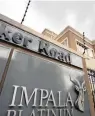  ?? PHOTO: BLOOMBERG ?? Impala Platinum’s shares took a knock yesterday over market concerns that the refinancin­g could dilute existing shareholde­rs bonds.