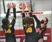  ?? Dan Watson/The Signal ?? SCCS’ Hannah Shaffer (24) puts a shot over the net against San Pedro at SCCS on Saturday.