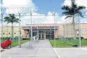  ??  ?? Families are questionin­g strict visitation restrictio­ns at Florida prisons such as South Bay Correction­al Facility even as other coronaviru­s regulation­s in the state are eased.